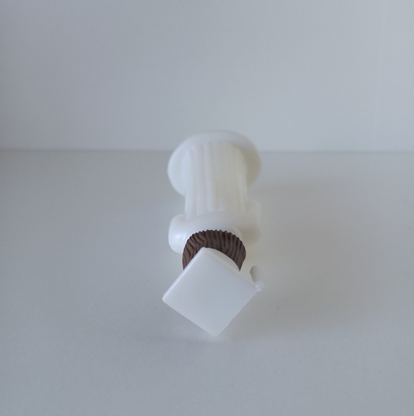 Graduation Girl Plastic Cake Topper In White Robe - Picture 5 of 7